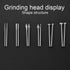 50-Piece 1/8-Inch Shank Diamond Coated Rotary Burrs Set...