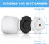 2Pack Mounting Plate Compatible with Google Nest Cam Outdoor (Battery) Camera, Replacement for Original Nest Cam Bracket, Wall Mount for Google Ne...