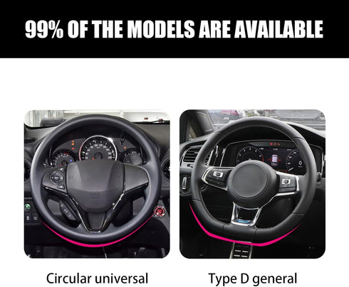 1 PC Bling Car Steering Wheel Cover, 14.9" Thickened Elastic Diamond-Encrusted Charming Steering Wheel Cover, One-Piece Anti-Slip Anti-Scratch Pro...