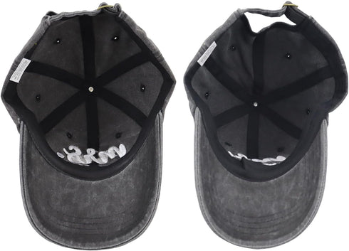 2 PCS Mr and Mrs Est 2024 Hats for Men Women, 3D Embroidered Adjustable Cotton Couples Baseball Cap...