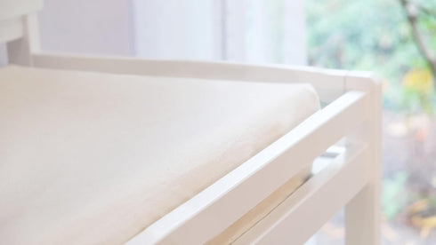 Naturepedic Organic Contoured Changing Pad Cover - Easy to Clean, Lightweight & Portable - Comfort 2-Sided and 4-Sided Baby Diaper Changing Pad Co...