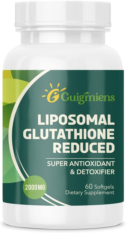 Liposomal Glutathione 2000 MG, Superior Absorption, Glutathione Supplement with Hyaluronic Acid + Collagen Peptide + Resveratrol, Powerful Antioxi...