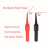 6 PCS Multimeter Test Probe Pins, 0.7mm Back Probe Kit,Auto Repair Test Leads of 4mmm Banana Plug Red and Black Non-Destructive Wire Piercing Prob...