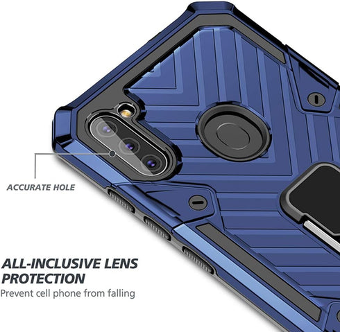 HNHYGETE Samsung Galaxy A11 Case, Samsung A11 Case, with Screen Protector, Shockproof Full Heavy Duty Protective Phone Cases with Kickstand for Sa...