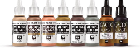 MODEL COLOR SET: UTILITY PAINT SET (8)...