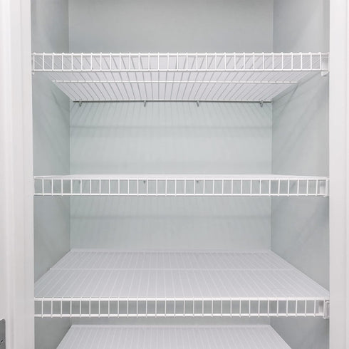 Kathfly 1 Roll Wire Shelf Liner Shelf Covers for Wire Shelving Waterproof Non Adhesive Refrigerator Pantry Wire Shelf Plastic Mats for Kitchen Cab...