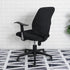 Office Chair Cover Water Resistant- Split Protective & Stretch Jacquard Elastic Universal Slipcover for Desk Task Chair, Computer Rotating Chair, ...