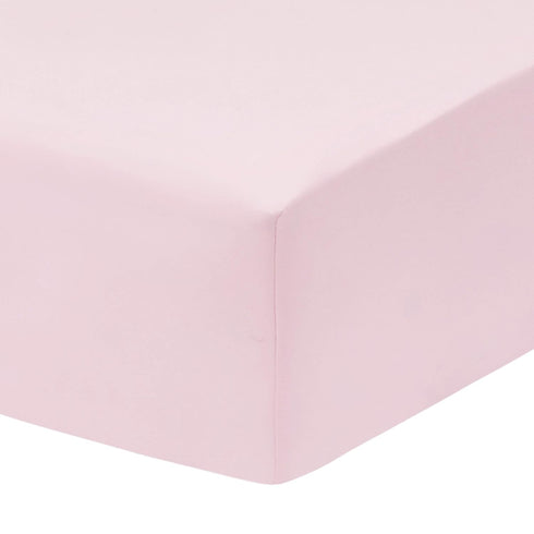 Everyday Kids 2-Pack Fitted Crib Sheets, 100% Soft Breathable Microfiber Baby Sheet, Fits Standard Size Crib Mattress 28in x 52in, Pink Nursery Sh...