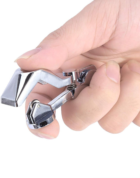 Glass Tubing Cutter, Plastic Glass Tube Pipe Cutter Bottle Cutting Tool with Replacement Cutter Wheels, Cutting Diameter 60mm 2.4inch...