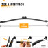 AUTOBOO 15 Inch Rear Windshield Wiper Blade Replacement for Ford Edge 2015-2020 Compatible with BMW X5 2007-2013, Volvo XC90 2016-2023 -Original F...