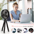 Keweis Stroller Fan Mini Handheld Octopus Fan Baby Fan with Flexible Tripod Wrapped on Stroller, Car Seat, Student Bed, Bike USB Rechargeable Fan,...