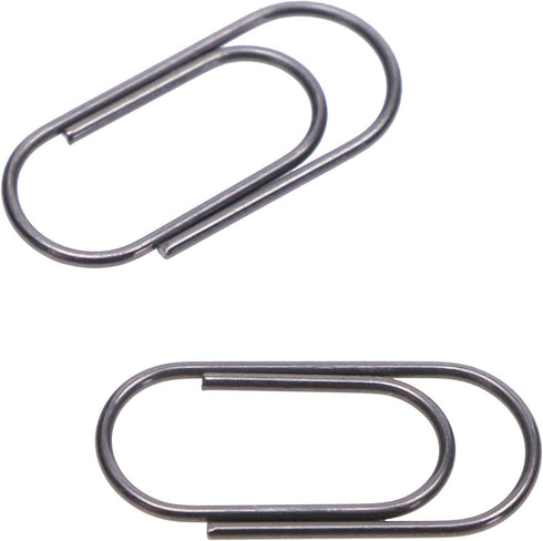 100 Pieces 16mm MIni Black Nickel Paper Clips, Retro Paperclipa, Office Clips Assorted...