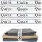 4 Pieces Bed Sheet Organizer Bands, Sheet Organizers and Storage Label Bands, Sheets Organizer for Closet, Sheet Label for Bedding, Sheet Keepers ...