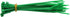 QualGear CT1-MC-200-P Self-Locking Cable Ties, Assorted, 200/Poly Bag, Green,black,yellow,orange...