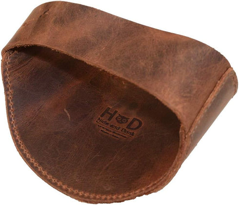 Hide & Drink, Motorcycle Boot Protector with Buckle Closure, Protects Shoe from Shifter, Biker Gear, Shoe Cover, Rustic Guard, Full Grain Leather,...