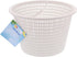 U.S. Pool Supply Swimming Pool Plastic Skimmer Replacement Basket (Set of 2) - Remove Leaves and Debris - 8" Top, 5.5" Bottom, 5" Deep - Not Weigh...