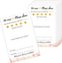 100 Suggestion Cards Comment Cards Airbnb Essentials for Hosts Restaurant Supplies Guest Review Cards Business Review Cards Suggestion Box Cards F...