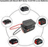 Power Wheels Adaptor for Bosch/Makita 18V 14.4V Battery Power Mount Connector Adapter Dock Holder with 12 awg Wires DIY Power Tools RC Toys Roboti...