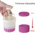 180g 5pcs Cookie Stamps Thickness Adjustable Moon Cake Mold Set, Cookie Press DIY Decoration Hand Press Cutter Cake Dessert Mold...