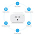 Smart Plug, Smart Home Wi-Fi Mesh Outlet, 15A Ultra Efficient Smart Plug Compatible with Alexa, Google Home & IFTTT, No Hub Required, 2.4GHz Wi-Fi...