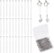 PH PandaHall About 205 Pcs 304 Stainless Steel Head Pins Findings Eye Pin Length 1.5 Inch 23-Gauge for Jewelry Making...