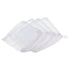 PATIKIL Aquarium Filter Media Bags 10x10cm 4 Pack Fish Tank Mesh Bags with Zipper White...
