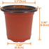 100 Pcs 4" Plastic Seedlings Plants Nursery Pots with 100 Pcs Waterproof Plastic Plant Tags and 2Pcs/Set Transplanting Digging Mini Tools...