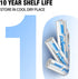 AAA Batteries 24 Pack - Alkaline Triple A Battery, 1.5 Volt Batteries,10-Year Shelf Life, Leak-proof...