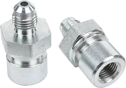 2PCS -3 AN to 3/16" Inverted Flare Brake Line Fitting Adapter...