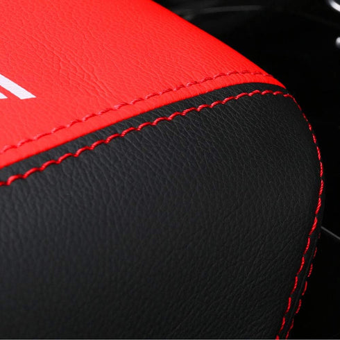 XITER Car Armrest Cover Saver, 1 Pc Center Console Leather Pad Fit for Edge 2015-2024, Central Console Armrest Box Protector Interior Accessories ...