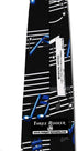 Three Rooker Mens Muscial Notes tie Mens Music Neckties...