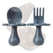 Grabease Toddler Spoon & Fork - First Stage Baby Spoons for Self Feeding from 4+ Months - BPA-Free & Phthalate-Free Baby Utensils & Silverware - 1...