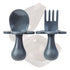 Grabease Toddler Spoon & Fork - First Stage Baby Spoons for Self Feeding from 4+ Months - BPA-Free & Phthalate-Free Baby Utensils & Silverware - 1...
