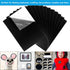Adhesive Felt Sheet, Shynek 12 Pieces Black Felt Fabric Adhesive Sticky Back Felt Sheets for Art and Craft Making...