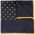 100% Silk Polka Dot Pocket Square with Gift Box...