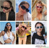Allarallvr Trendy Rectangle Sunglasses for Women Men Vintage 90's Square Shades Thick Frame Nude Sunnies Sunglasses AR82002...