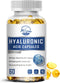 Nature's live Hyaluronic Acid Supplements, 850mg High Bioavailable Dietary Hyaluronic Acid Capsules, Double Strength Skin Hydration, Joint Lubrica...