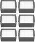 kwmobile Replacement Filters - 6-Pack Compatible with iRobot Roomba e5 / i7 / i7+ - Spare Part Filter for Robot Vacuum Cleaner - Set of 6...