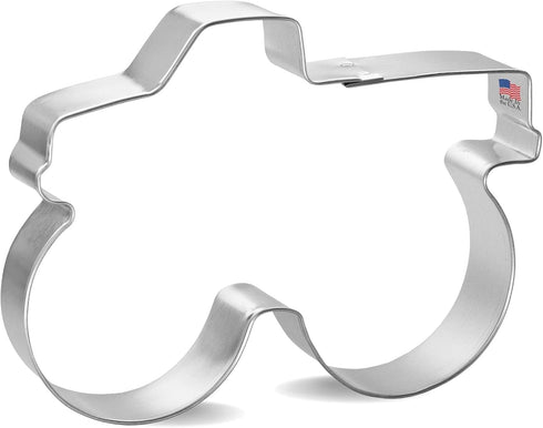 Monster Truck Cookie Cutter 5 Inch – Made in the USA – Foose Cookie Cutters Tin Plated Steel – Truck Cookie Mold...