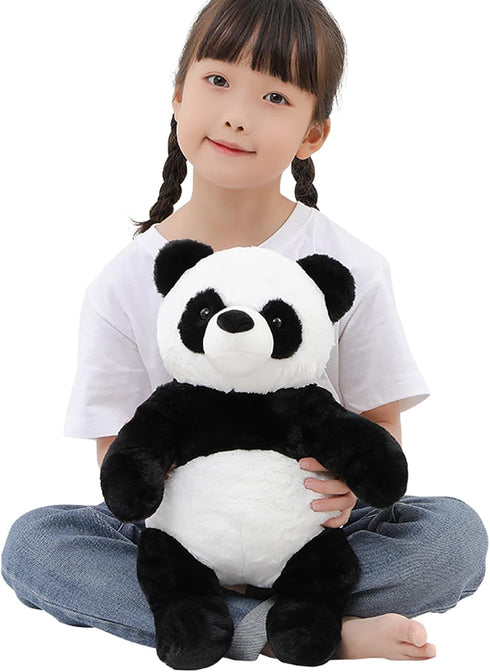 16" Panda Bear Stuffed Animal Plush Toy Cute Soft Body Doll Panda Pillow Kawaii Giant Panda, Gift for Kids Boy Girl Birthday Valentines Christmas...
