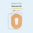 10 x Dexcom G6 Sensor Covers, Ringpatch, Lasts Up to 14 Days, Sweat & Waterproof, CGM, Glucose Monitor Protection, Black...