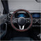 Car Steering Wheel Cover, Anti-Slip Leather Breathable Comfortable Automotive Steering Wheel Cover Protector Decoration for Men and Women, 15 Inch...