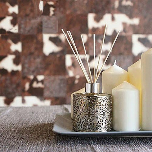 HOSSIAN 50pcs Reed Diffuser Sticks - Wood Rattan-Reed Sticks -Essential Oil Aroma Diffuser Sticks- Spa-Aromatherapy(10"/25cm)...