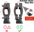 Bike Kickstand, White Kickstand with Allen Wrench, Premium Steel Bicycle Stand Fit for 22"-28" Bike (1 Pack, White)...