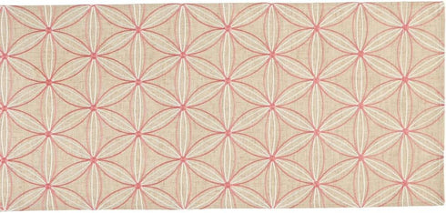 DII Polyester Embroidered Table Runner for Spring Garden Party, Summer BBQ, Baby Showers and Everyday Use - 14x70, Flowers on Natural Base...