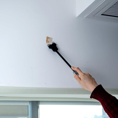 FOSHIO Multi-Purpose Window Tint Removal Tool Set with Long Handle Razor Blade Scraper, Retracted Metal Razor, Mini Plastic Scraper, Microfiber Cl...