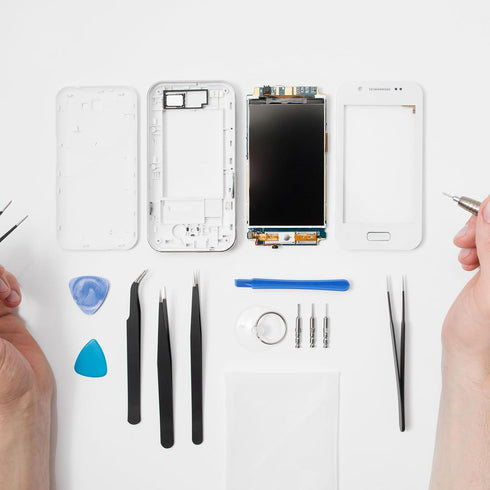 MECCANIXITY 10pcs Universal Plastic Stick Spudger Crowbar Pry Opening Tools for Cellphone Mobile Phone Tablet Laptop PC Repair, Green...