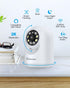 Jennov 2K Pan/Tilt Indoor Cameras for Home Security - 2.4 GHz Pet Dog Camera with Phone App, WiFi Baby Camera Monitor, Color Night Vision, Motion ...