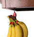 Banana Bungee Red Banana Hook Holder, Made in USA; Multiple Bunches or Single Banana Hanger...