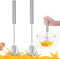 OOKUU Stainless Steel Egg Whisk, Whizzy Whisk, Semi Automatic Whisk Blender for Home - Versatile Tool for Egg Beater, Hand Push Whisk Blender, for...